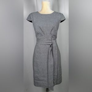 J. Crew 365 Tie Front Linen Dress Size 6